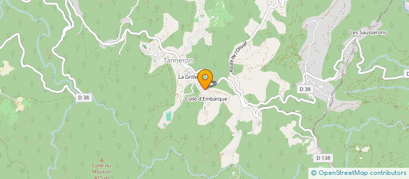 localisation de l'entreprise VALVI  TANNERON