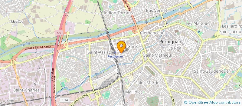 localisation de l'entreprise VALVI  PERPIGNAN