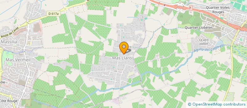 localisation de l'entreprise VALVI PATRIMOINE  PERPIGNAN