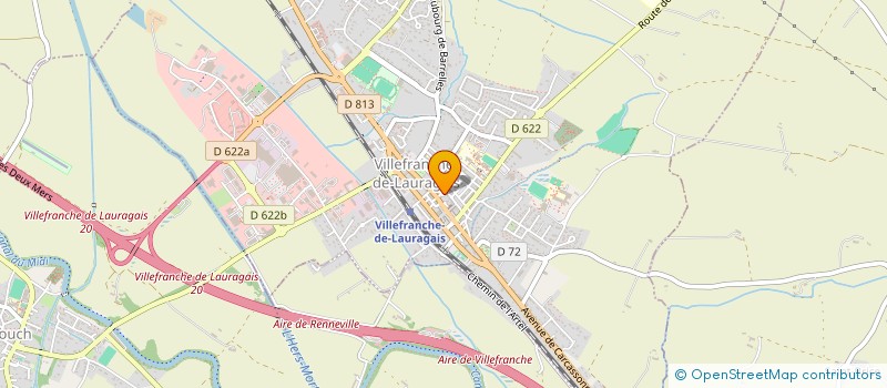 localisation de l'entreprise VALVIC  VILLEFRANCHE-DE-LAURAGAIS