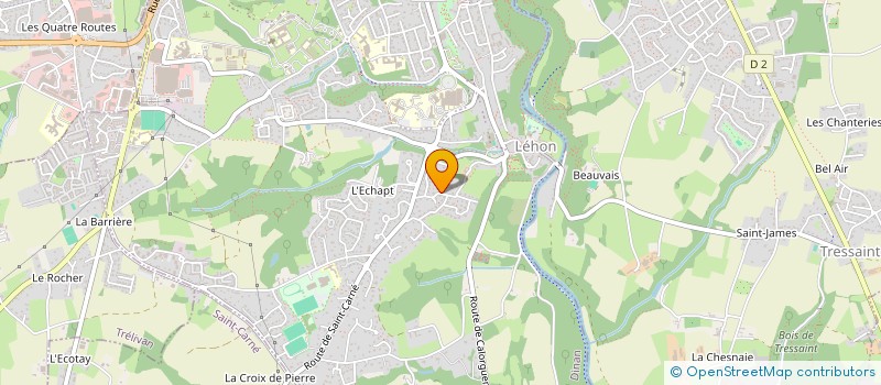 localisation de l'entreprise VALY  DINAN