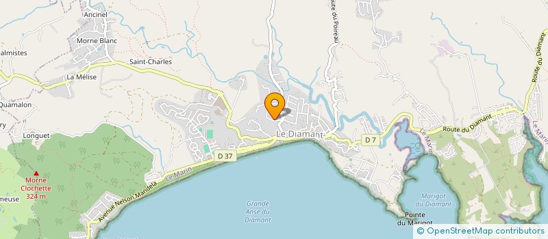 localisation de l'entreprise VALY  LE DIAMANT