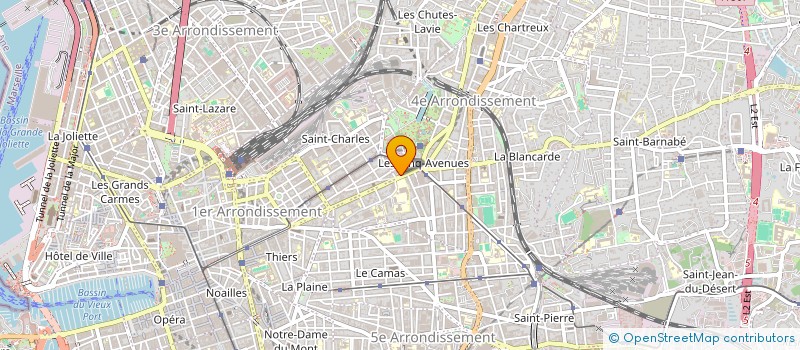 localisation de l'entreprise VALY DISTRIBUTION à MARSEILLE