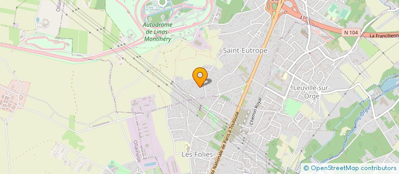 localisation de l'entreprise VALY SEBASTIEN  SERENT