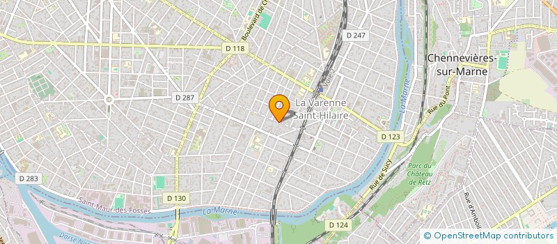 localisation de l'entreprise VALYKOS  SAINT-MAUR-DES-FOSSES