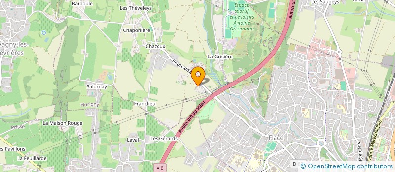 localisation de l'entreprise VALYRIA  HURIGNY