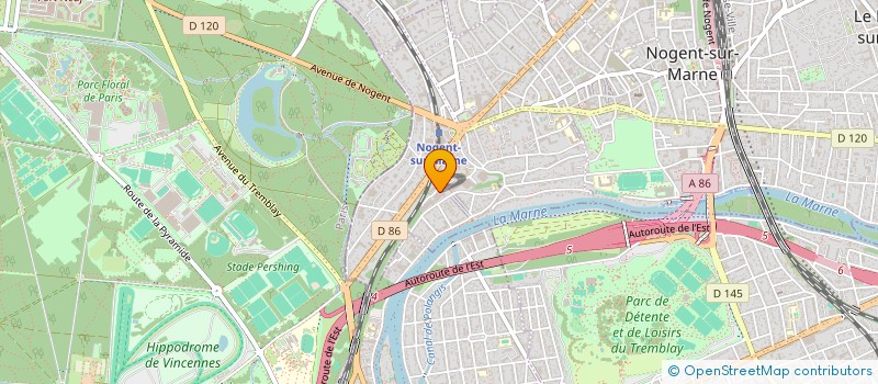 localisation de l'entreprise VALZON  NOGENT-SUR-MARNE