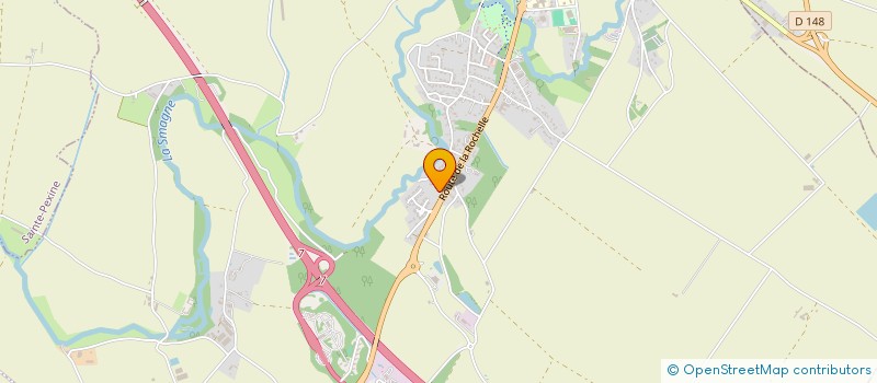 localisation de l'entreprise VAM 85  SAINTE-HERMINE