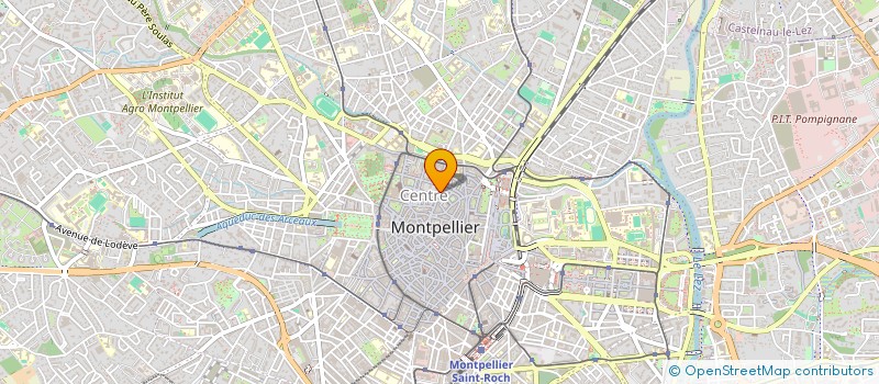 localisation de l'entreprise VAM à MONTPELLIER