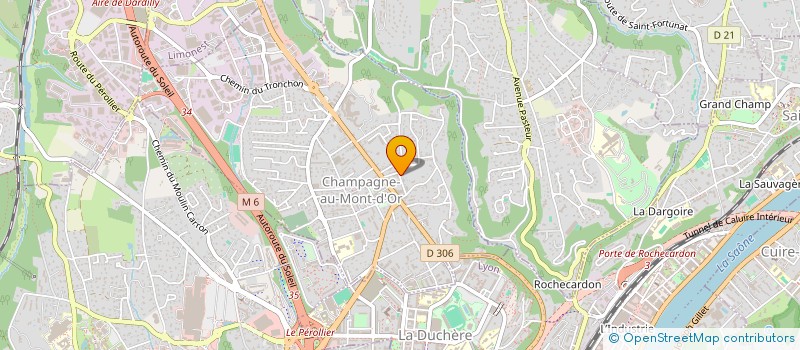 localisation de l'entreprise VAM  CHAMPAGNE-AU-MONT-D'OR