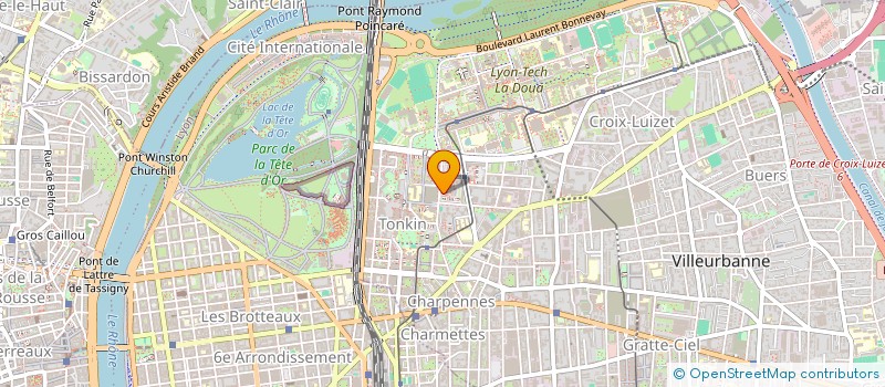 localisation de l'entreprise VAM AVOCATS  VILLEURBANNE