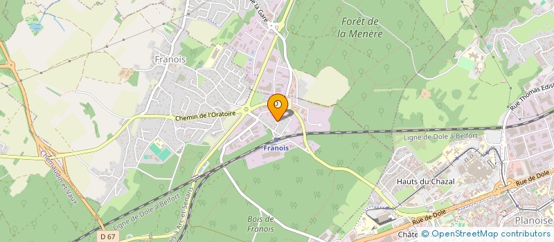 localisation de l'entreprise VAM'DA à FRANOIS
