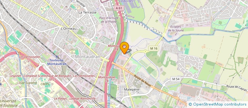 localisation de l'entreprise VAM MOTORS RENT  TOULOUSE