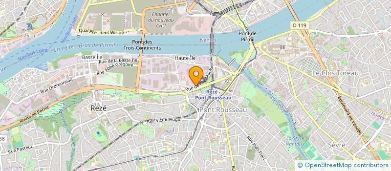 localisation de l'entreprise VAMA-DOCKS à REZE