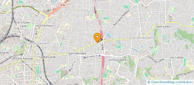 localisation de l'entreprise VAMAFRA à MARSEILLE