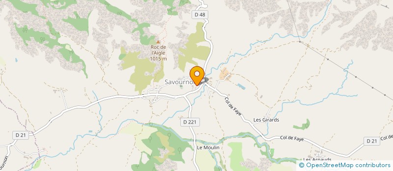 localisation de l'entreprise VAMALY  SAVOURNON