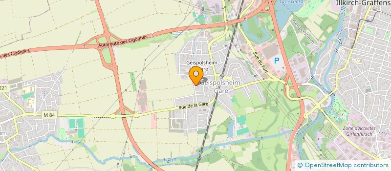 localisation de l'entreprise VAMARIE  GEISPOLSHEIM