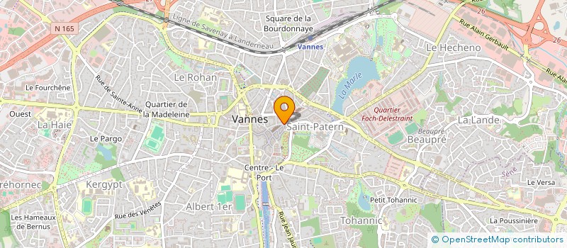 localisation de l'entreprise VAMEA à VANNES
