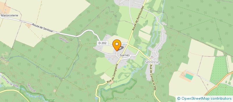 localisation de l'entreprise VAMILO SERVICES A DOMICILE SUR MESURE  SENLISSE