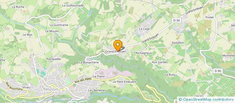 localisation de l'entreprise VAMIMMO 2  CHAVANAY