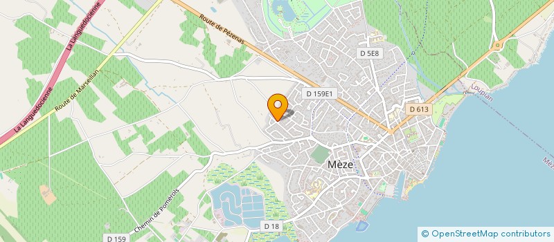 localisation de l'entreprise VAMMAN à MEZE