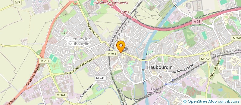 localisation de l'entreprise VAMOS  HAUBOURDIN