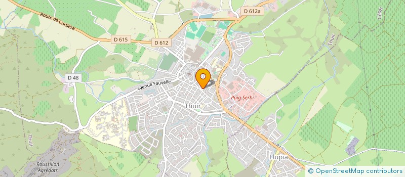 localisation de l'entreprise VAMOS ALMA  THUIR