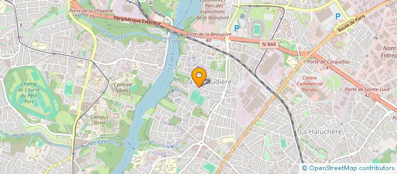localisation de l'entreprise VAMOS ENERGIES à NANTES
