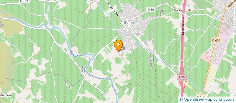 localisation de l'entreprise VAMOS PADEL ACADEMY  ADISSAN