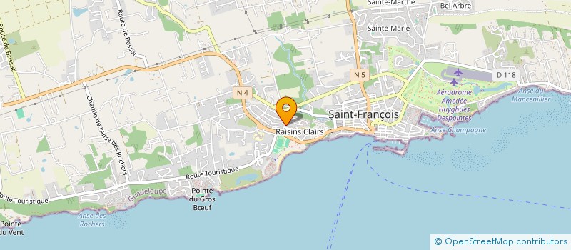 localisation de l'entreprise VAMP  SAINT-FRANCOIS