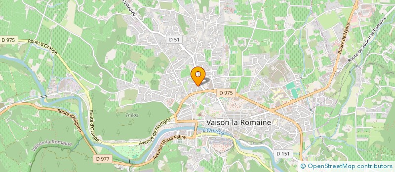 localisation de l'entreprise VAMPA  VAISON-LA-ROMAINE
