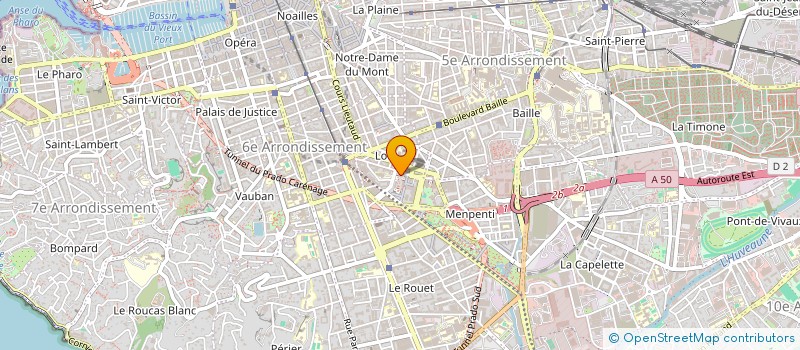 localisation de l'entreprise VAN à MARSEILLE