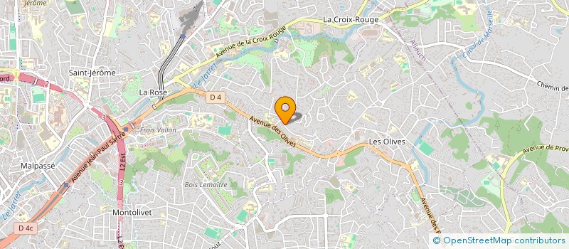 localisation de l'entreprise VAN à MARSEILLE