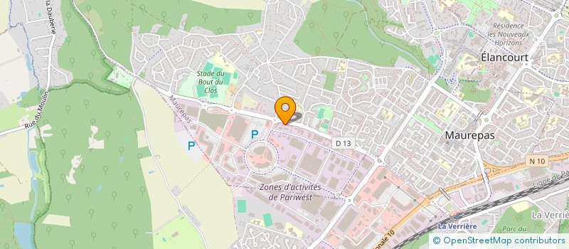 localisation de l'entreprise VAN AVENTURA à MAUREPAS