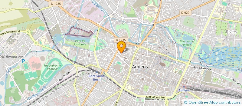 localisation de l'entreprise VAN BEAUTY à AMIENS