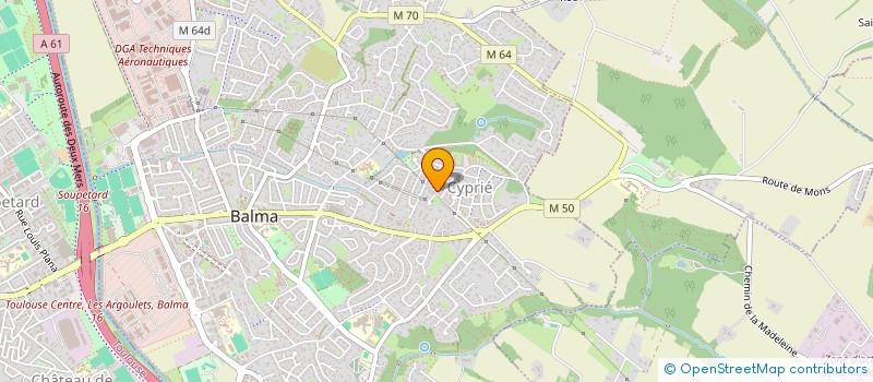 localisation de l'entreprise VAN BEEK IMMO PRO  BALMA