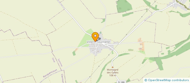 localisation de l'entreprise VAN BELLE  VILLERS-TOURNELLE