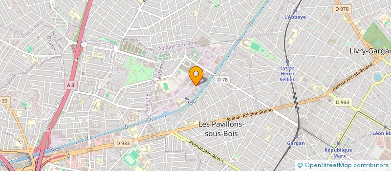 localisation de l'entreprise VAN BENDER LOGISTIC à LES PAVILLONS-SOUS-BOIS