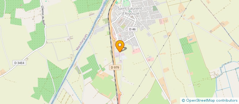 localisation de l'entreprise VAN & CO LOC '  SAINT-LAURENT-D'AIGOUZE