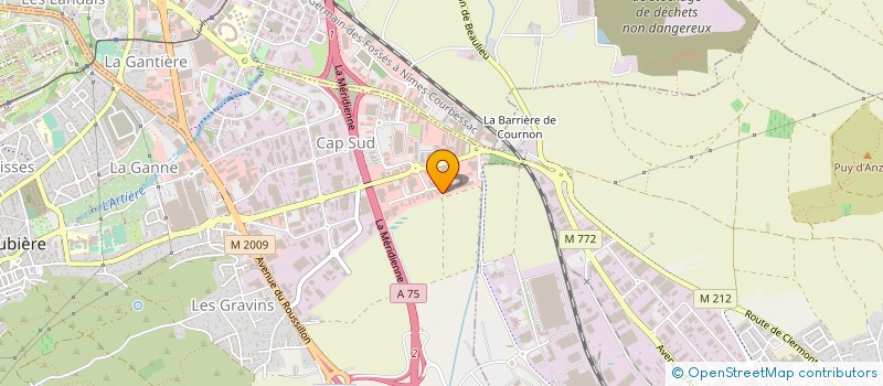 localisation de l'entreprise VAN CONCEPT  AUBIERE