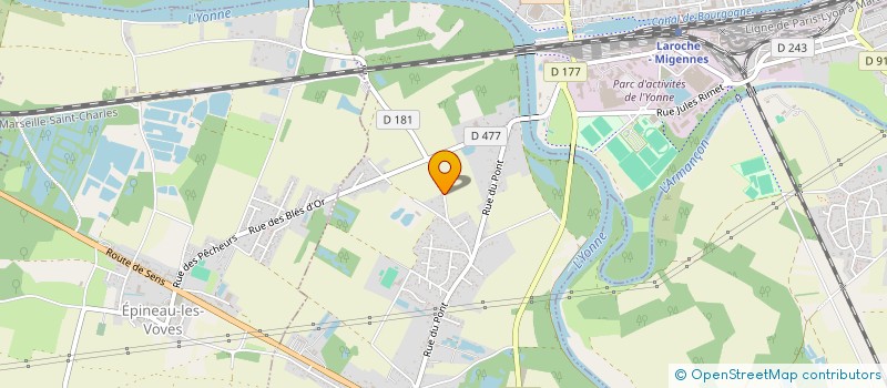 localisation de l'entreprise VAN DAMME  CHARMOY