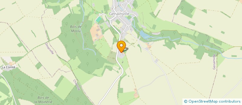 localisation de l'entreprise VAN DAMME FRERES  GENAINVILLE