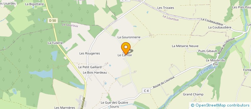 localisation de l'entreprise VAN DE POL à LE LOUROUX