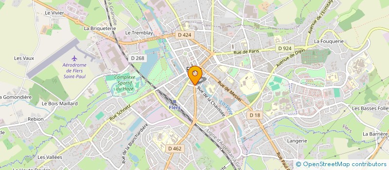 localisation de l'entreprise VAN DE STEENE IMMOBILIER à FLERS