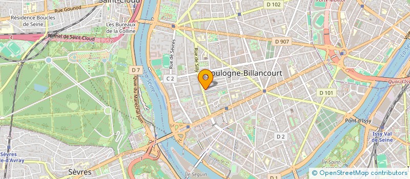 localisation de l'entreprise VAN DE VELDE PARTNERS  BOULOGNE-BILLANCOURT