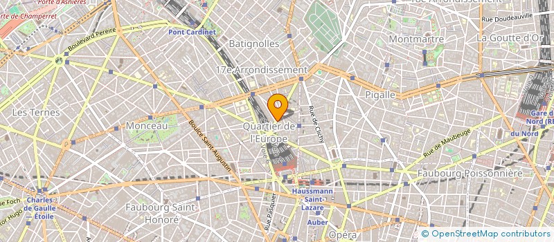localisation de l'entreprise VAN DE WEGHE FRANCE à PARIS