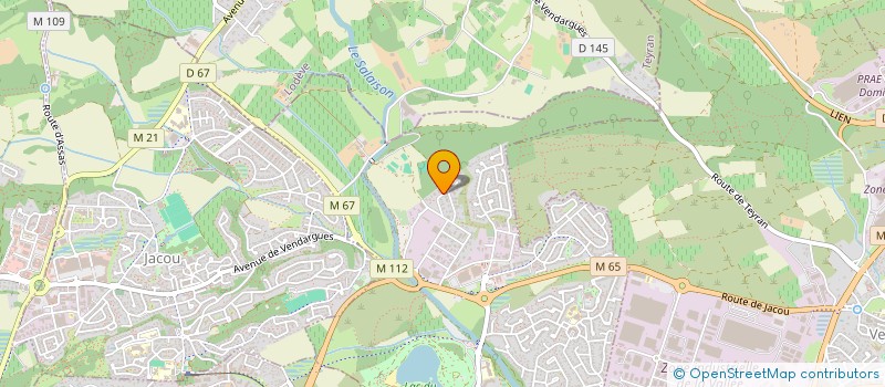 localisation de l'entreprise VAN DEN  LE CRES