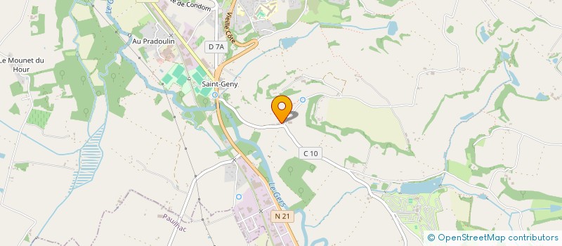 localisation de l'entreprise VAN DEN BON à LECTOURE