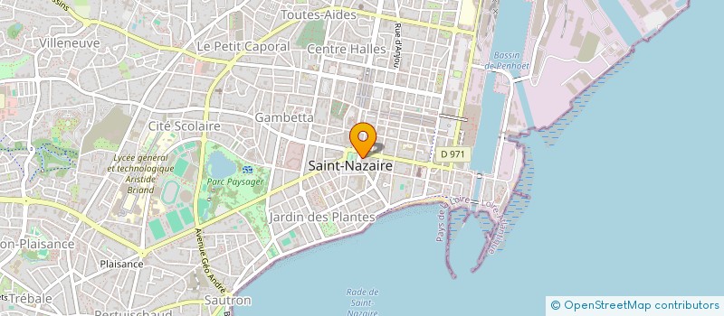 localisation de l'entreprise VAN DEN BROUCKE SERGE ET ALAIN  SAINT-NAZAIRE