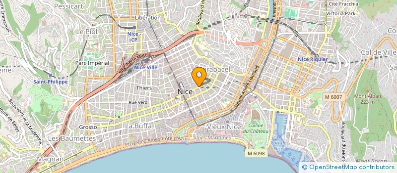 localisation de l'entreprise VAN DER MEER INTERIORS à NICE